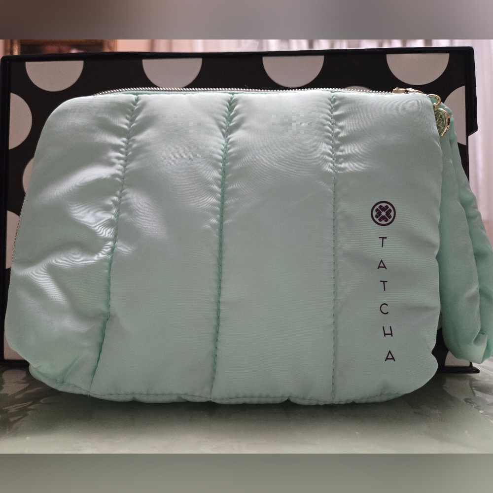 2/$30✨️Tatcha Puffy Makeup Pouch✨️